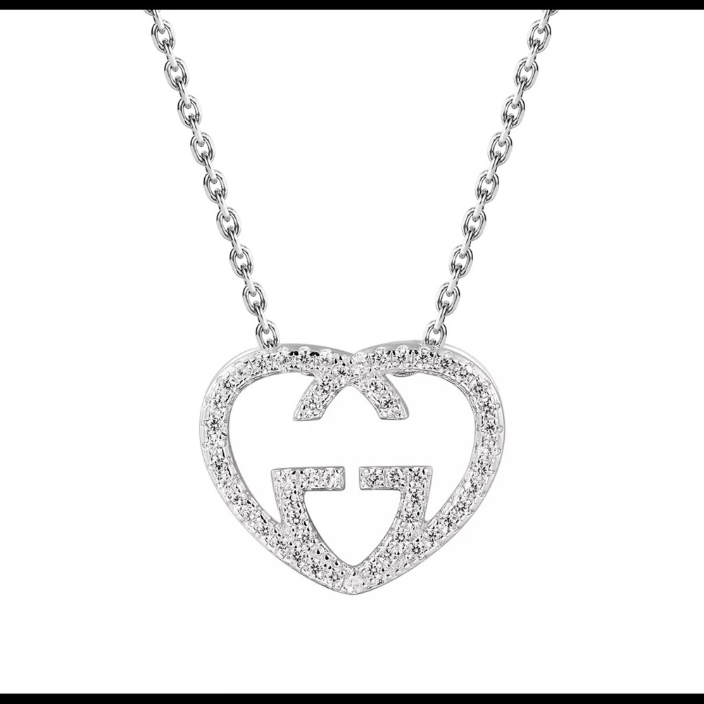 Valentines Gucci Heart Necklace